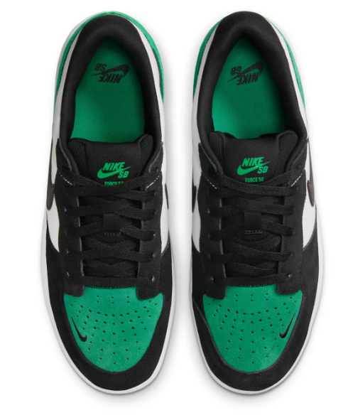 Nike SB Force 58 - WhiteBlack-Stadium Green-White