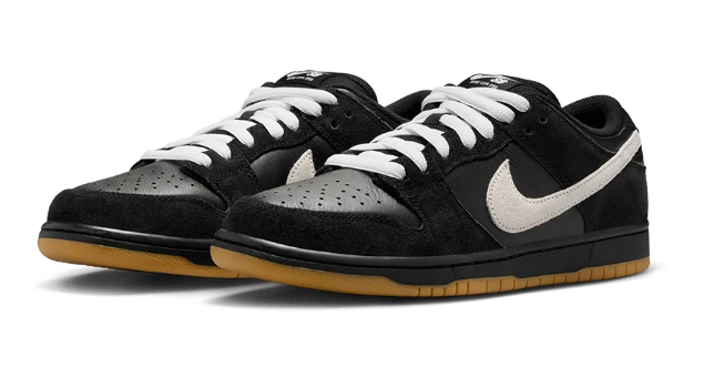 Nike SB Dunk Low Pro Black White Shoes