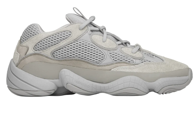 adidas Yeezy 500 Stone Taupe Lace-Up Sneakers