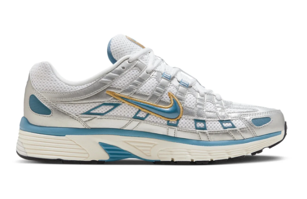 Nike P-6000 Metallic Silver Aegean Storm