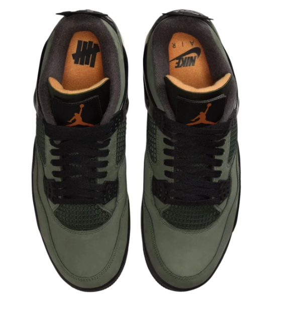 Air Jordan 4 x Undefeated 'Deep Green' (2025) | IB1519-200