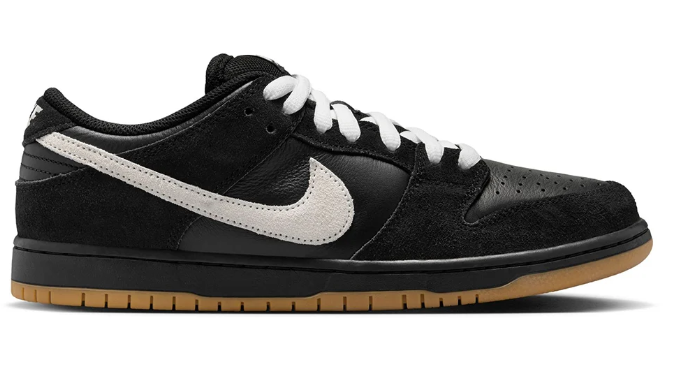 Nike SB Dunk Low Pro Black White Shoes