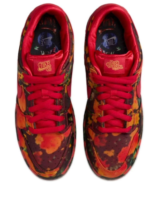 The Wizard of Oz x Nike SB Dunk Low Ruby Slipper FZ1291-600