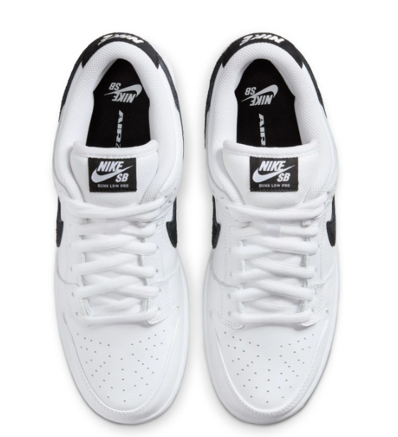 Nike SB Dunk Low Pro - WhiteBlackWhite