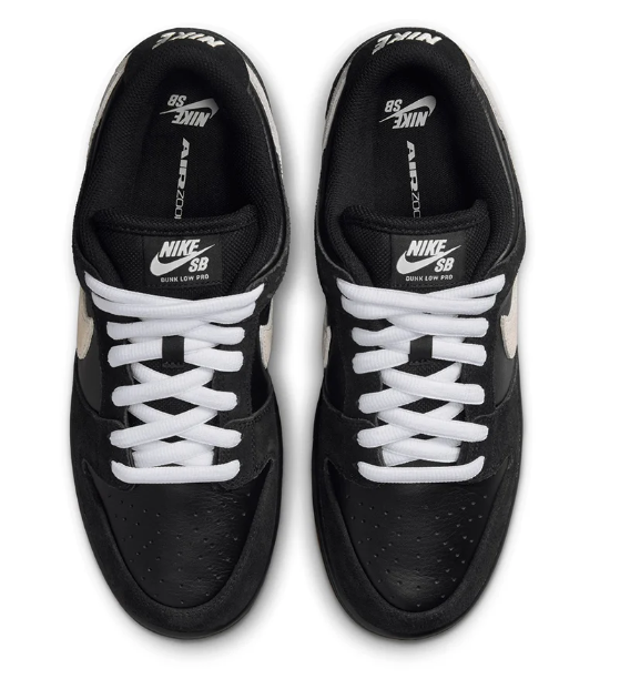 Nike SB Dunk Low Pro Black White Shoes